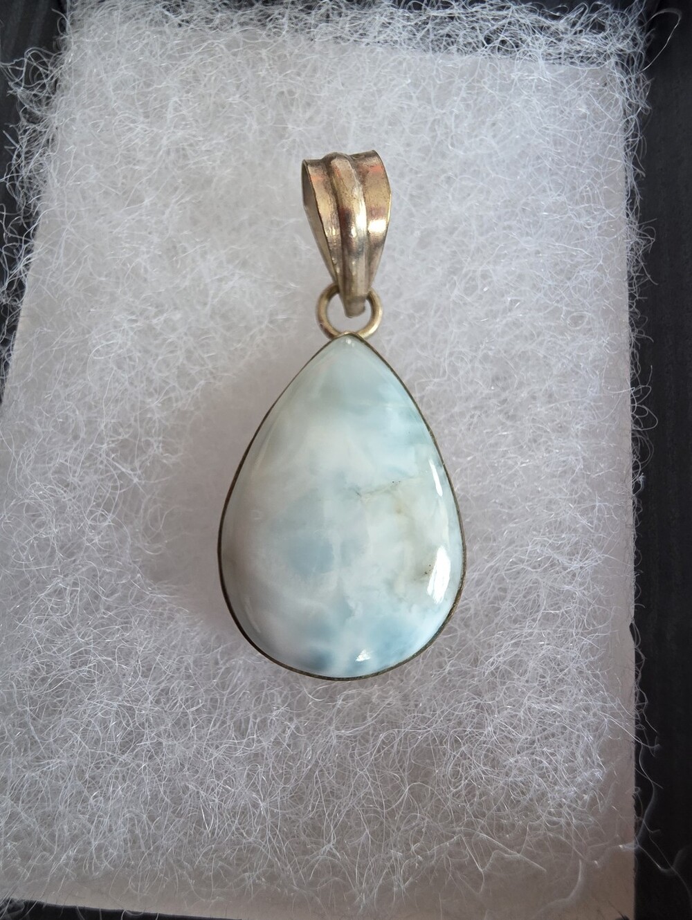 Larimar Sterling Silver Pendant